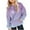 Purple, variant on MeetoTime Kids Hooded Sweatshirt Casual Long Sleeved Gradient Heart Printed Top with Pocket for Girls Children's Clothes 2-14 Years