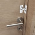 thumbnail image 3 of HEALEEP Security Door Latch Stainless Steel for Business Owners 1Set, 3 of 8