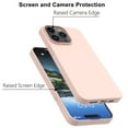 thumbnail image 3 of iPhone 17 Case, Takfox For iPhone 17 6.3" Basic Case [Frosted] Shockproof Case Liquid Silicone Gel Rubber Soft TPU Anti-slip Bumper Thin Matte Slim Phone Case Covers For iPhone 17,Stand Pink, 3 of 9