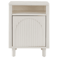 thumbnail image 2 of Bouclair Table de Nuit de Rangement Blanc Cassé, 2 of 5