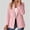 Pink, variant on UDAUDU Blazer for Women Business Casual Double Breasted Long Sleeve Slim Fit Office Suit Jackets Work Outfits Khaki XL