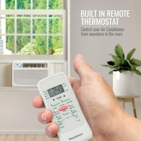Keystone - 1500 Sq. Ft 25,000 BTU Window Air Conditioner - White