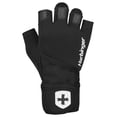 thumbnail image 6 of Harbinger Pro Wristwrap Gloves Unisex Large Black, 6 of 7