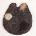 thumbnail image 1 of Absorbent Wool Felt Cup Coaster Set - Cute Drink Mat for Tabletop Protection, Coffee Bar & Dining Home Decor - Reusable Design, 1 of 9