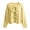 Yellow, variant on KICILVS Bow Tie Front Cardigan Women Long Sleeve Soft Knit Cropped Fit Sweater Elastic Cuffs Winter Bolero Top