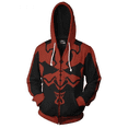 thumbnail image 3 of Disfraz de Darth Vader de Stormtrooper Mandalorian, sudadera con capucha para primavera y otoño, chaqueta para hombre, abrigo para adultos, tops, accesorios para fiesta de Halloween, 3 of 5