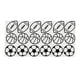thumbnail image 1 of Vinilo Decorativo Pared Lumik Deportes Negro 9.5X9.5 Cm, 1 of 3