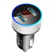 lionlar Car Charger Adapter Ports USB Charger Fast Charging for Smartphones Cameras