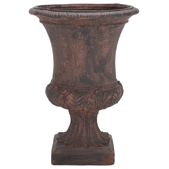 SAFAVIEH Paven Outdoor Patio Planter, Brown/White