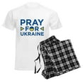 thumbnail image 6 of CafePress - Pray For Ukraine Men's Light Pajamas - Men's Light Loose Fit Cotton Pajama Set, 6 of 7