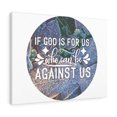 thumbnail image 1 of Scripture Walls God Is For Us Bible Verse Canvas Christian Wall Art Ready to Hang Unframed, 1 of 8