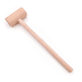 thumbnail image 1 of Wooden Ice Hammer, 1Pc Ice Mallet Practical Ice Crushing Tool Ice Hammer for Home Party Bar Kitchen (Assorted Color), 1 of 5