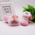 thumbnail image 2 of Taykoo Baby Girl Cotton Boots Casual Shoes First Walkers Newborn Cute Non-slip Soft Sole Shoe, 2 of 4