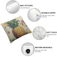 thumbnail image 4 of Orinice   Pineapple Watercolor  Throw Pillow Case Beautiful Colorful Art Sketch of Exotic Tropical Summer Fruit Pillow Cushion Covers Home Sofa Decorative   20x20in, 4 of 5