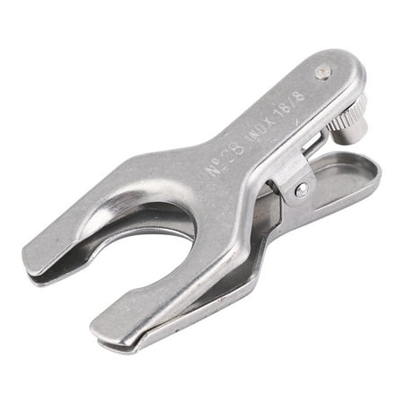 

Stainless Steel Lab Clamp Pinch Clip Glass Ball Clamp Laboratory Tools28#