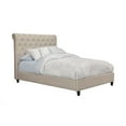 thumbnail image 2 of Alpine Furniture Chloe Upholstered Platform Bed, Multiple Sizes, 2 of 5