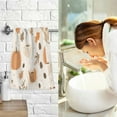 thumbnail image 7 of Yayeee 100% Cotton Hand Towels for Bathroom 16" x 28" Soft Absorbent Kitchen Towel, Orange Fall Pumpkin, 7 of 7