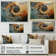 thumbnail image 4 of Designart "Vortex Of The Desert Mirage" Abstract Spirals Wall Art Prints, 4 of 7