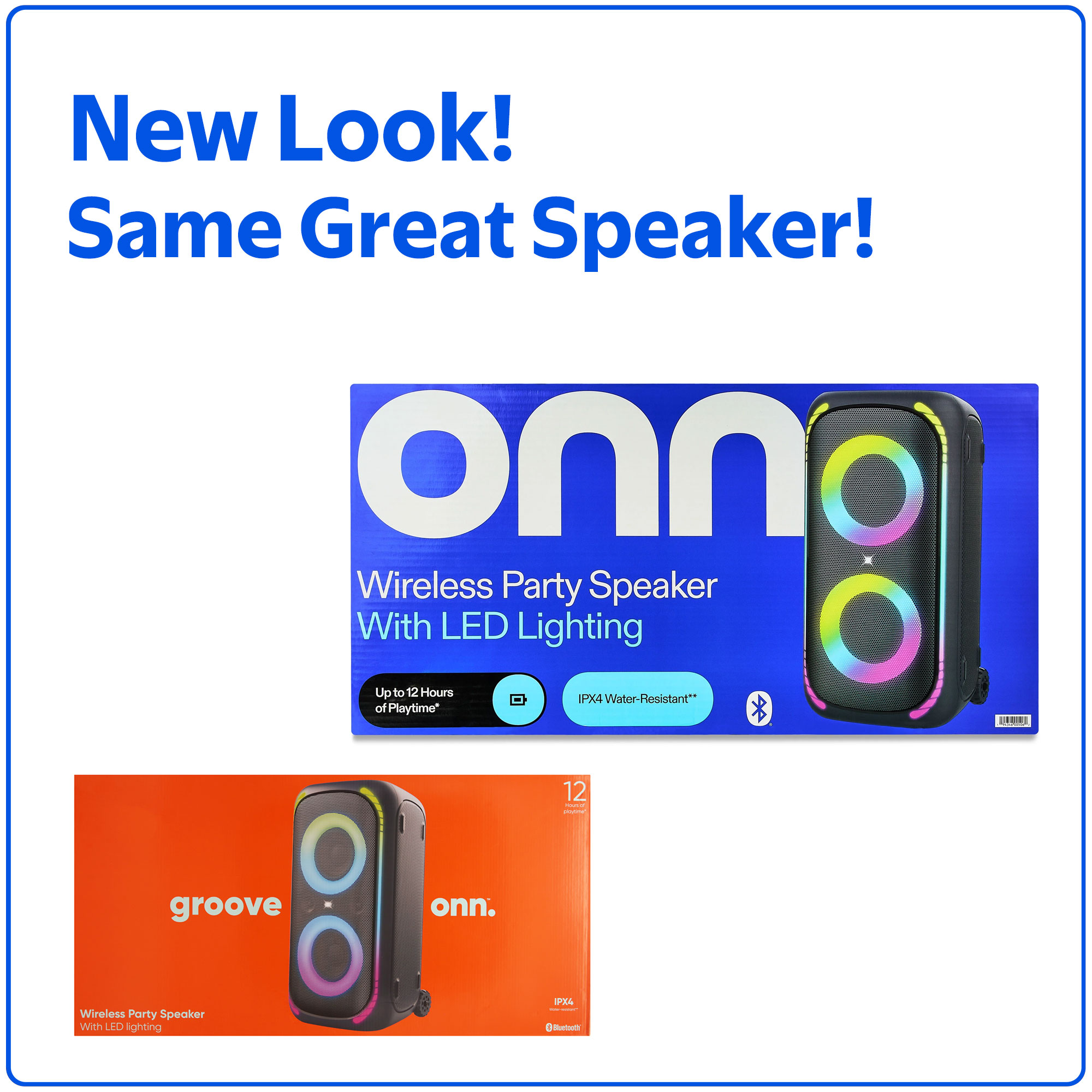 Altavoz para fiestas grande onn Gen 2 con iluminación LED 3