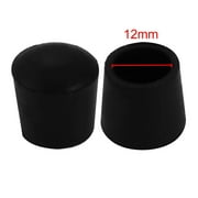 Unique Bargains 20Pcs Chair Leg Caps Rubber Furniture feet Covers 12mm Inner Dia