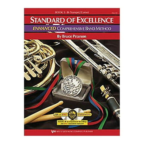 Standard of Excellence: Bb Trumpet/Cornet - Enhanced Book 1, KJOS Publishing