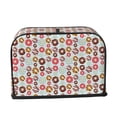 thumbnail image 2 of Lsque Colorful Donuts Print 2 Slice Toaster Cover , Kitchen Appliance Dustproof Protector , Toaster Protector Dustproof Kitchen Appliance Cover, 2 of 7