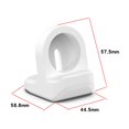 thumbnail image 5 of Soporte compatible con Google Pixel Watch, soporte de carga de silicona antideslizante, base con ranura para gestión de cables, color negro, 5 of 5