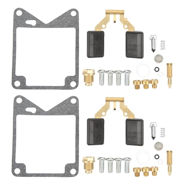 Kit de reparación de carburador de 2 piezas con flotador para Virago XV920 1981-1983