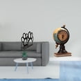 thumbnail image 2 of Servilletero de globo terráqueo de hierro, reloj de mesa moderno con forma de de perro, decoración para el hogar, elegante organizador, dispens, 2 of 8