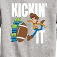 thumbnail image 3 of Toy Story - Never Slowing Down - Toddler And Youth Crewneck Fleece Sweatshirt, 3 of 5