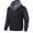 Black Gray, variant on Men's Fleece Winter Coat Warm Sweatshirts Zip Up Hoodie Heavyweight Sherpa Lined Fall Winter Jacket Deep Gray XL