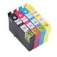 thumbnail image 2 of 4 piezas Cartucho de tinta Negro Cian Magenta Amarillo Suave Precisión Transparente Antidesvanecimiento Cartucho de tinta de impresora para Stylus T1331 T1332 T1333 T1334, 2 of 9