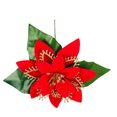 thumbnail image 1 of Yuarrent Flores de purpurina navideña, adorno de árbol de Navidad, decoración de fiesta de Año Nuevo, accesorios de diseño para el hogar, sala de Kits de decoración para fiestas Rojo Yuarrent HA069940-01, 1 of 6