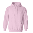 thumbnail image 2 of Gildan Hooded Sweatshirt Warm Comfort 50/50 Cotton/Polyester Heavy Blend with Pouch Pocket, Light Pink, M, Men's 2 Pack Fleece Cozy Casual Hoodie, 2 of 6