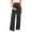 A70 Gray, variant on Women's Maternity Pants Over The Belly Support Wide Leg Ribbed Trousers High Waisted Stretch Lounge Pants for Pregnancy Postpartum Comfort Work Casual
