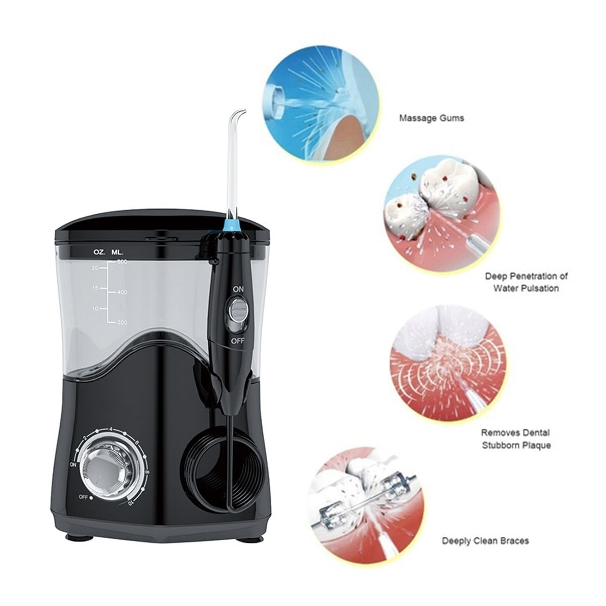 Dental Oral Irrigator 600ml Oral Water Irrigator