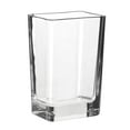 thumbnail image 3 of (2 pack) Libbey Clear Glass Rectangular Floral Vase, 6 in., 3 of 6