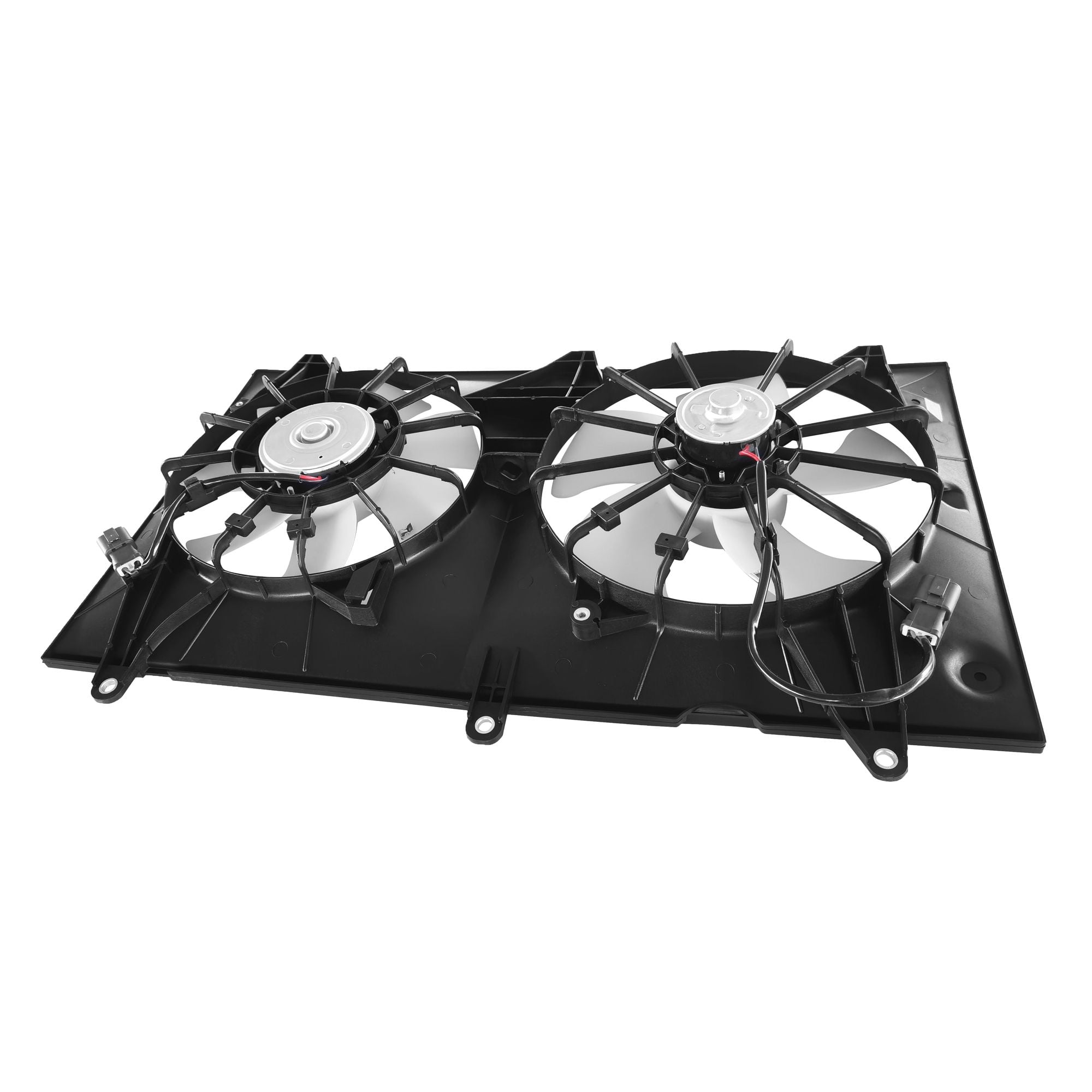 Radiator Condenser Cooling Fan Assembly For Volkswagen Jetta Golf 