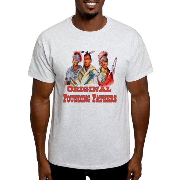 CafePress - Original Founding Fathers Light T Shirt - Men's Classic Graphic T-Shirt