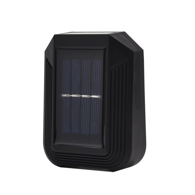 Toystoory Luces de candelabro solares para exteriores, farol Led, luces nocturnas, decoración de pared impermeable, casa de campo portátil para garaje y Iluminación y accesorios Negro cálido Toystoory HA060892-02B