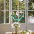 thumbnail image 2 of SUSHANG Crystal Suncatchers for Window Hanging Sun Catcher Top Glass Double Rings Moon For Car Chandelier Garden Window Hanging Ornament Rainbow Maker Colorful Home Decor Housewarming Gifts, 2 of 5