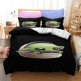thumbnail image 1 of Yoda - juego de cama infantil, serie maestra, comercio exterior, tallas europeas y americanas, tres piezas, funda nórdica, cuna, nueva colección zhangyuxiang LED, 1 of 2