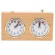 thumbnail image 1 of Wooden Vintage Chess Timer Wind Up Multifunctional Portable Professional Stress Reduction Ornament Chess Clock for Competition, 1 of 4
