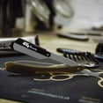 thumbnail image 3 of G4 Stainless Steel Straight Edge Barber Shaving Razor Blade for Close Shaving Men Folding Replaceable Blades (Chrome Gold)…, 3 of 5