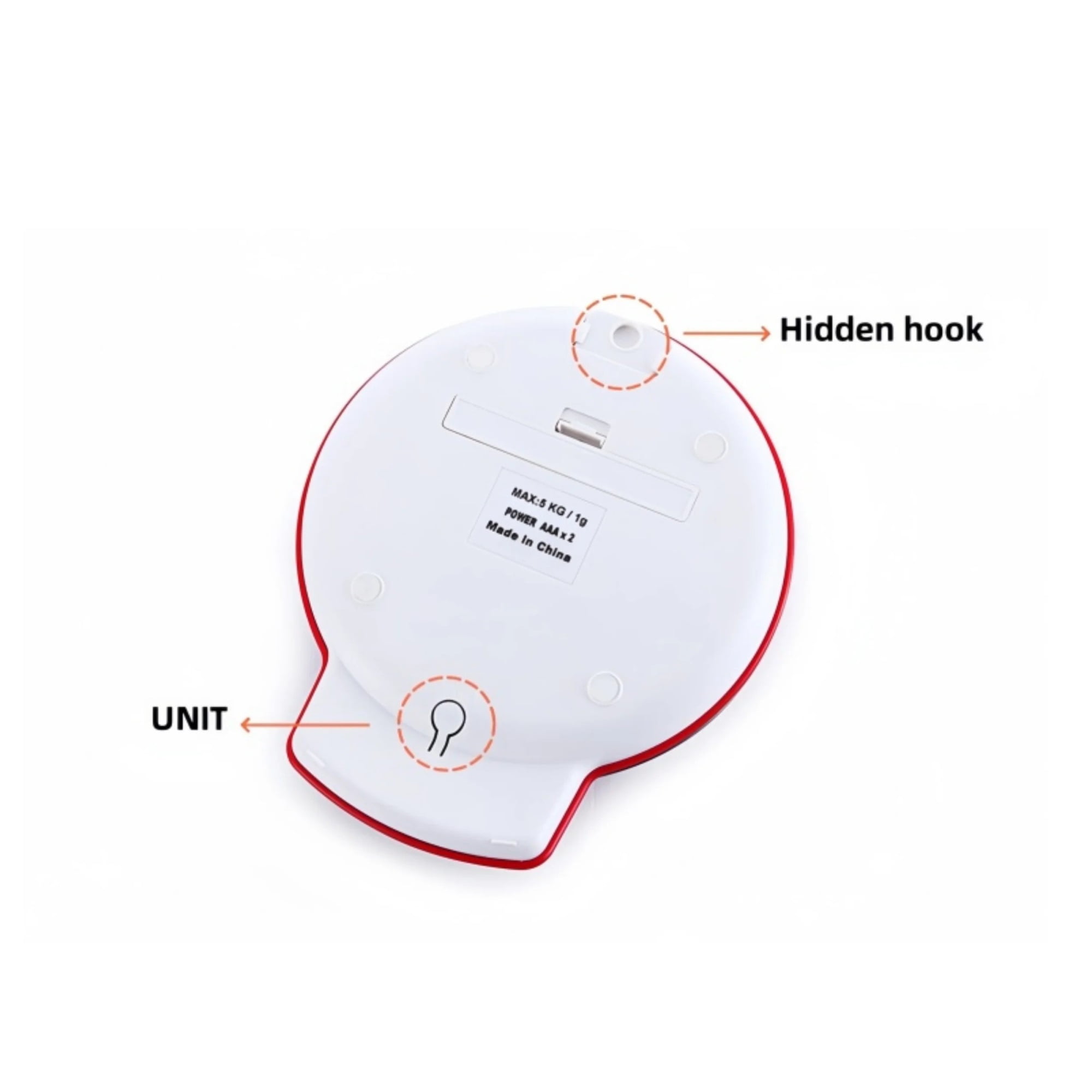 Stainless Steel Kitchen Scale,5kg Greater Goods Food Balance,High Utility Rate,Digital Display Show Weight In Grams,Ounces