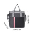 thumbnail image 3 of Binmer About 24L Capacity Picnic Insulated Ice Pack Portable Storage Waterproof Cloth+aluminum Film Lining Available In Multiple Colors, 3 of 6