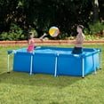thumbnail image 2 of Pool Central Rectangular Frame Above Ground Swimming Pool with Filter Pump - 8.5' x 5.25', 2 of 4