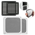 thumbnail image 2 of 8/12/14cm Magnetic Frame Dust Filter Dustproof Mesh Cover PVC Net Guard Fan Cover Dust Filter Antidust Net for PC Computer Case 12cm 2pcs, 2 of 6