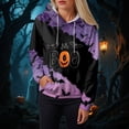 thumbnail image 5 of Godom Pumpkin Hooded for Women Fall Y2K Hoodies Halloween Pumpkin Face Graphic Winter Sweatshirt Long Sleeve Pullover, 5 of 6