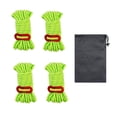 thumbnail image 4 of Cuerdas Reflectantes Zulema 4 Piezas Verde con Bolsa de Almacenamiento, 4 of 8
